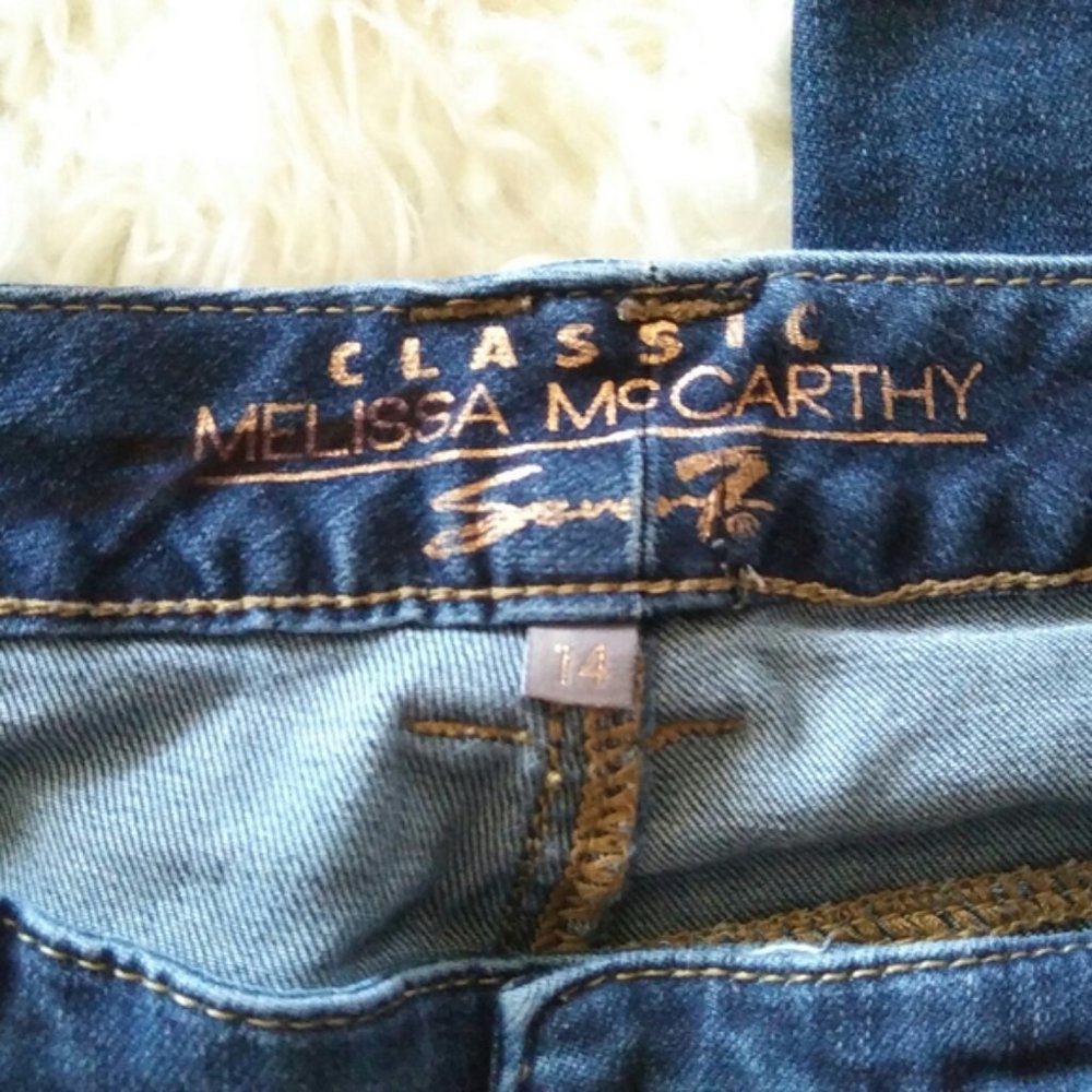 Classic Melissa McCarthy Seven7 Leggings Ankle 14 - Picture 5 of 13